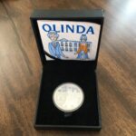 MOEDA  5  REAIS 2016  PRATA - OLINDA  - PATRIMÔNIO DA HUMANIDADE - UNESCO - Proof - Imagem 2