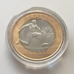 Moeda  ATLETISMO   RIO 2016   1 Real 2014-  FC - Imagem 2