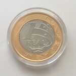 Moeda  BASQUETEBOL   RIO 2016 -  1 Real 2015 - FC