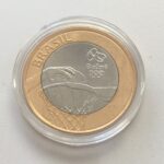 Moeda  BASQUETEBOL   RIO 2016 -  1 Real 2015 - FC - Imagem 2