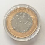 Moeda  FUTEBOL  RIO 2016 -  1 Real 2015 - FC - Imagem 2