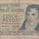 P 288 - Argentina - 5 Cinco Pesos - 1973 - MBC