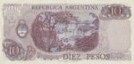 P 300 - Argentina - 10 Diez Pesos - 1976 - SOBERBA - Imagem 2