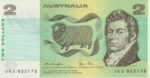 P 43 - Austrália - 2 Two Dollars - FE