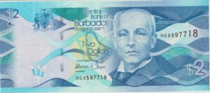 P 73 - Barbados - 2 Two Dollars - 2018 - FE