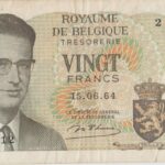 P 138 - Bélgica - 20 Vingt Francs - MBC