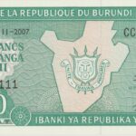 P 33 - Burundi - 10 Francs  - 2007 - FE