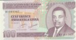 P 44 - Burundi - 100 Francs  - 2011 - FE