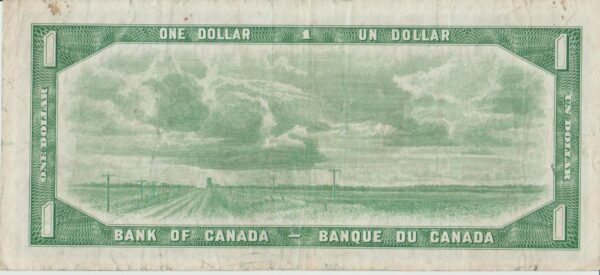 P 75- Canada - 1 One dollar - 1954 - MBC - Imagem 2