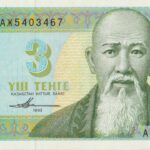 P 08 - Cazaquistão - 3 Tyin - 1993 - FE