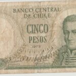 P 149 - Chile - 5 Cinco Pesos  - 1975 - MBC