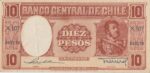 P 42 - Chile - 10 Diez Pesos  - FE