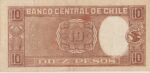 P 42 - Chile - 10 Diez Pesos  - FE - Imagem 2