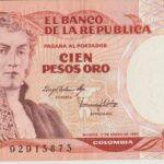 P 426 - Colômbia - 100 Cien Pesos Oro - FE