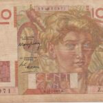 P 128b-  França 100 FRANCS 1947 MBC