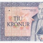 P 48 -  ISLANDIA 10 KRONUR 1961  FE