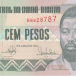 P 11 -  GUINE BISSAU 100 PESOS 1990  FE