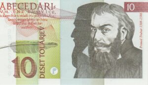 P 11  - ESLOVENIA  1 TOLARJEV FE