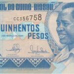 P 12 -  GUINE BISSAU 500 PESOS 1990  FE