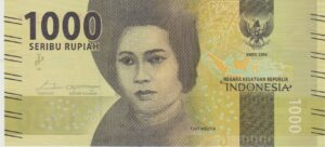 P 154a -  INDONESIA 1000 RUPIAH  2016 FE