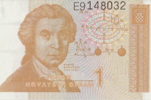 P 16 - CROACIA  1  DINAR FE