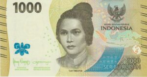 P 162 -  INDONESIA 1000 RUPIAH  2022 FE