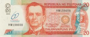 P 182j - FILIPINAS 20 PISO 2009 FE