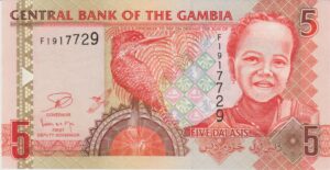 P 20-  GAMBIA 5 DALASIS 2013 FE