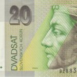 P 20a - ESLOVAQUIA 20 1993  KORUN FE