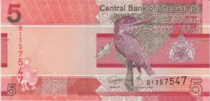 P 37-  GAMBIA 5 DALASIS 2019 FE