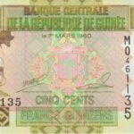 P 39 -  GUINE  500 FRANCS 2012  FE