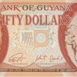 P 41 -  GUYANA  50 DOLLARS (1996-216)  FE