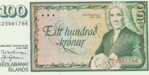 P 50 -  ISLANDIA 10   KRONUR 1986 FE