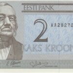 P 70 - ESTONIA 2 KROONI 1992 FE