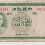 P 81 - China - 10Yuan  1937 MBC