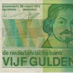 P 95a-  HOLANDA 5 GULDEN 1973 MBC