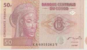 P 97a KA- REPUBLICA DO CONGO 50 FRANCS 2007 FE