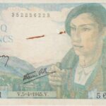 P 98a-  França 5 FRANCS 1945 BC