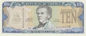 P 27e - LIBERIA  10 DOLLARES 2009 FE