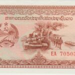 P 28 -LAOS   20 KIP (1979-1988) FE