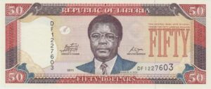 P 29g - LIBERIA  50 DOLLARES 2011 FE