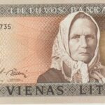 P 53a - LITUANIA 1 LITAS  1994 FE