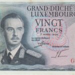 P 54b - LUXEMBURGO  20 FRANCOS FE