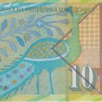 P 25 - MACEDONIA 10 DENARS 2018  FE