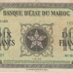 P 25a - MARROCOS 10 DIX FRANCS  1943 MBC