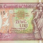 P 45 - MALTA  2 LIRA 1994/97   FE