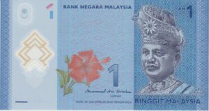 P 51b - MALASIA  1 RINGGIT (2011-2015)  FE