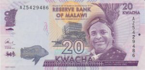 P 63c - MALAWI 20 KWACHA 2016   FE