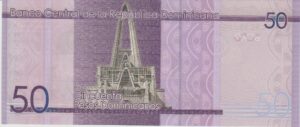 TBB#727a  - REPÚBLICA DOMINICANA 50 PESOS DOMINICANOS 2017 FE