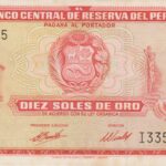 P 100 -  PERU 10  SOLOS DE OURO 1973  S